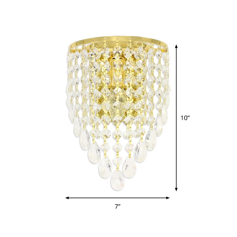 10 "/ 15" W Moup de paroi conique W.