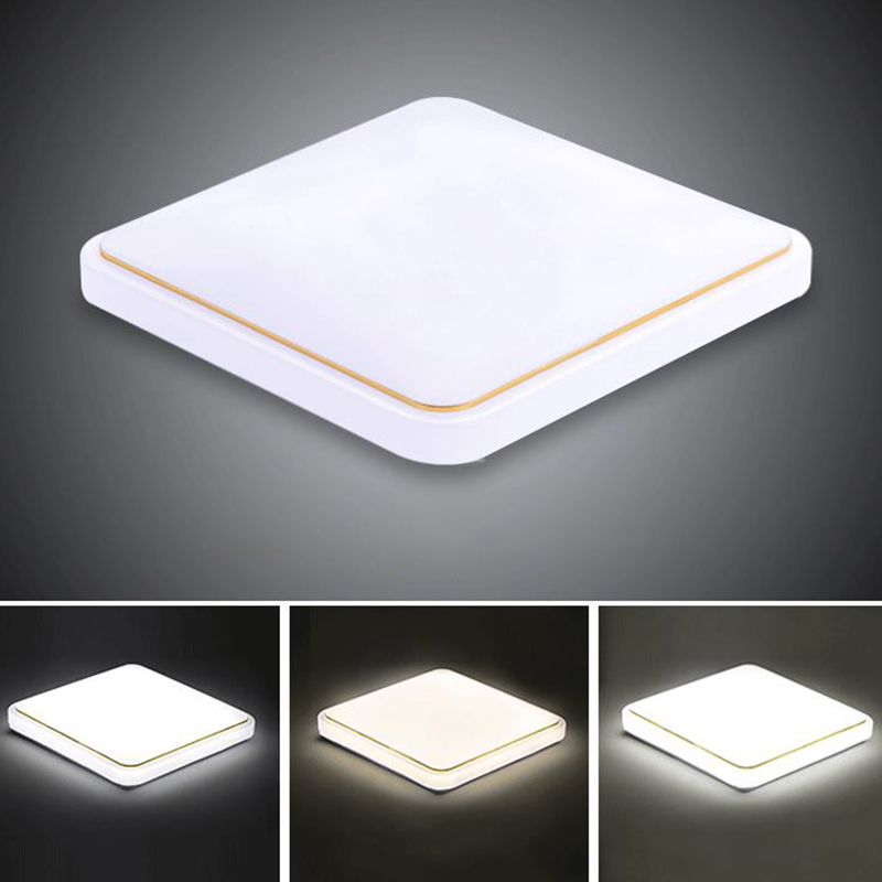 Vierkante inbouw plafondlamp Eenvoud Acryl plafondinbouw voor woonkamer