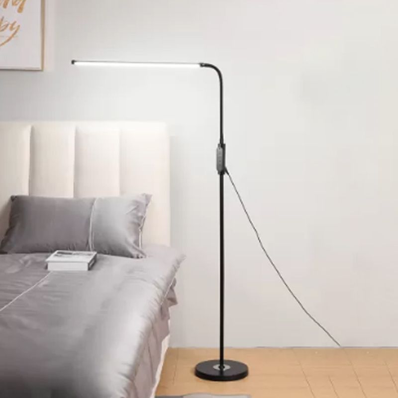 Forme linéaire Métal Light Merme Modern Light Single Floor Lightture