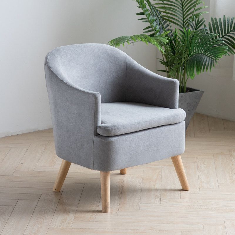 Linen Chair 25" L x22.8" W x28.7" H Arms Included Chair for Living Room