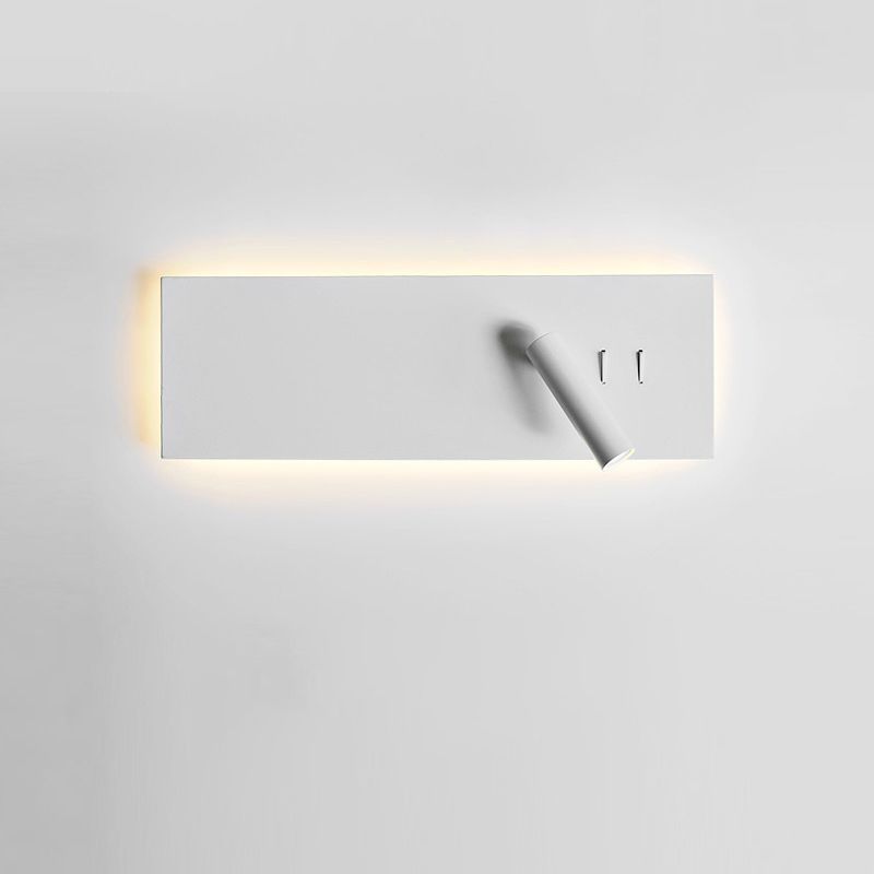 Modern Minimalist Style Wall Mounted Reading Lights Metal Reading Wall Lamp for Bedroom