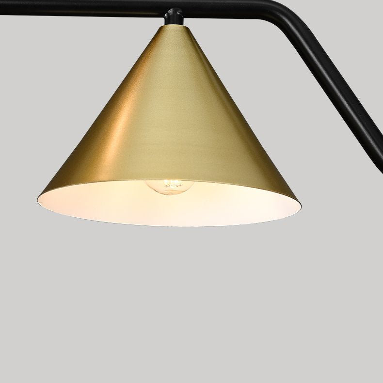 Shaded Island Lighting Fixture Simplicity Glass Island Chandelier for Dinning Room