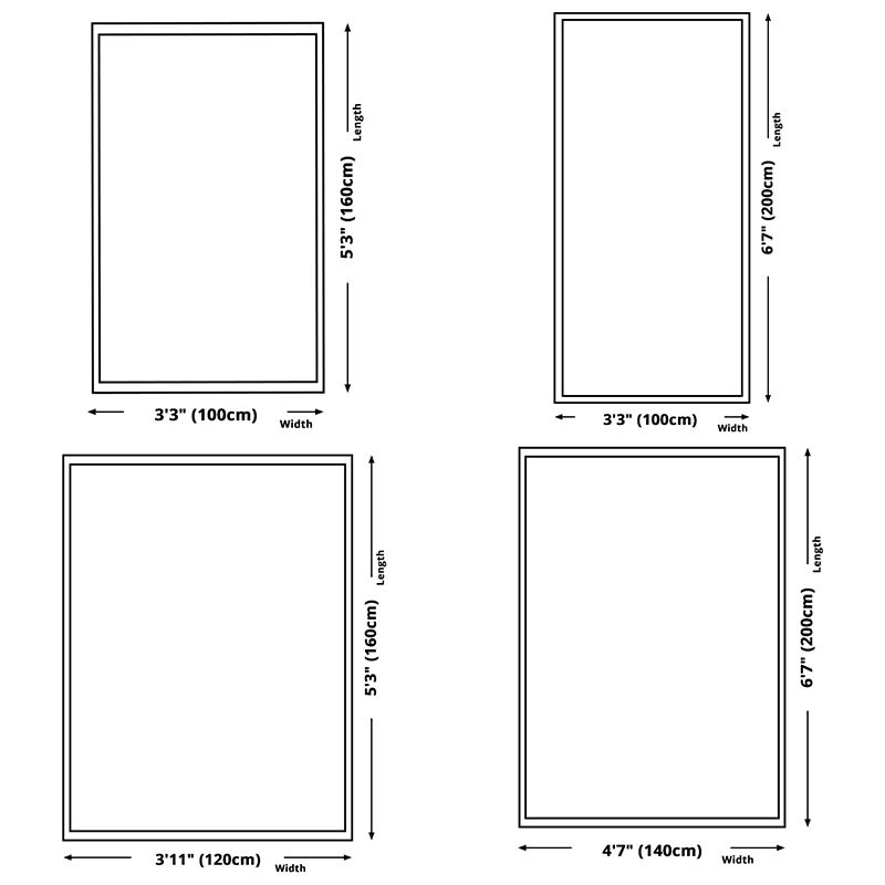 Tapis moderne blanc mélangé de couleurs pures, tapis d'intérieur lavable pour la décoration de la maison