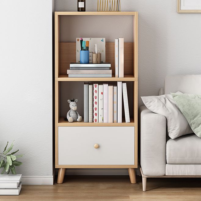 Open Wooden Bookcase Modern Minimalist Home Living Room Bedroom Bookshelf