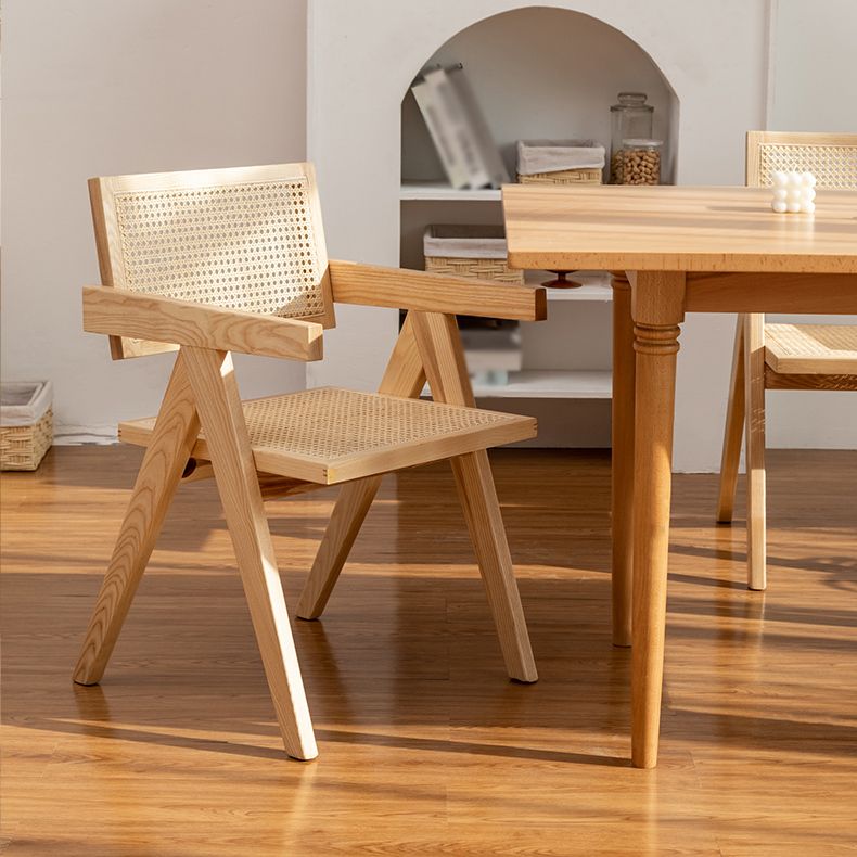 Chaise de salle à manger de style contemporain Solide Solid Wabel