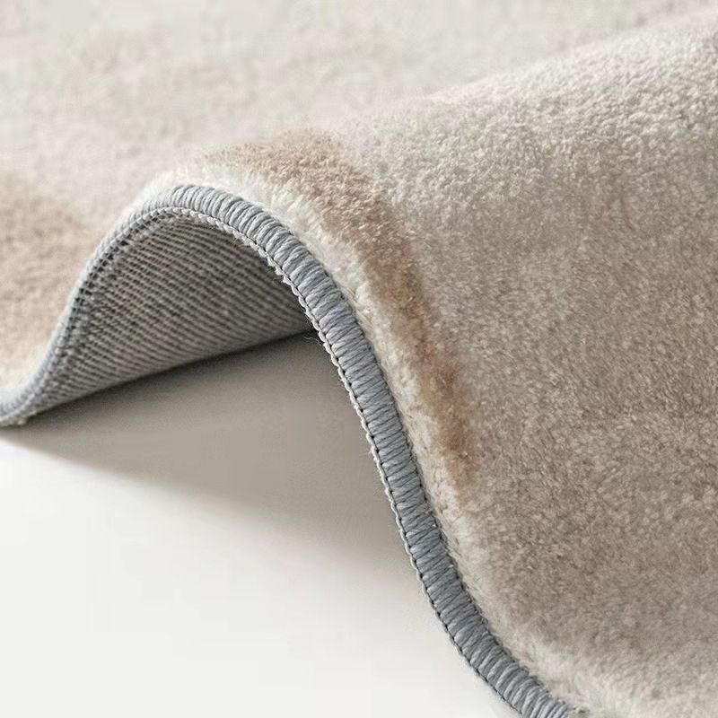Fancy Stripe Print Teppich Freizeit Waschbarer Teppich Wohnzimmer Polyester Teppich mit rutschfestem Rücken