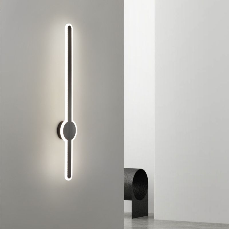 Metal Linear Vanity Wall Lights Modern 1-Light Vanity Wall Light Fixtures