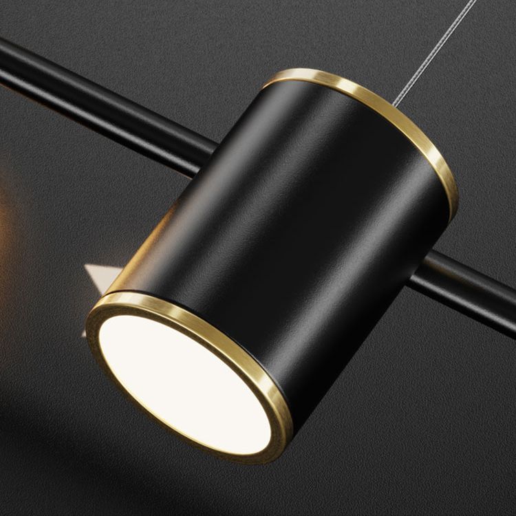 Contemporary Kitchen Island Lighting Geometric Metal Pendant Light Fixtures