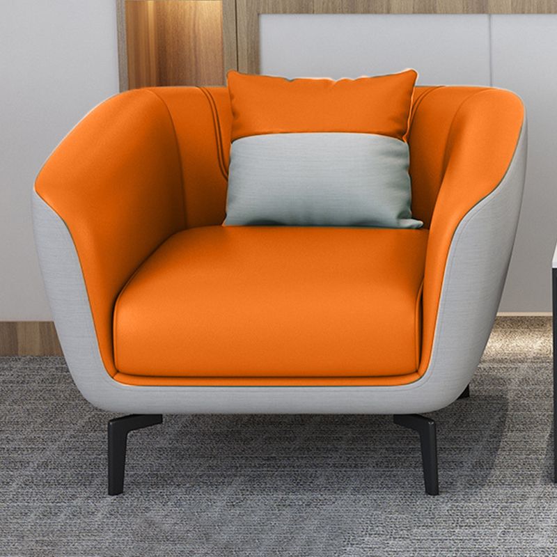 Contemporary Tight Back Leather Settee Couch for 1/2/3 People