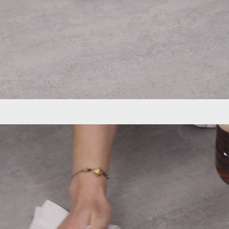 Peel and Stick PVC Flooring Low Gloss Imitation Marble Waterproof Square Vinyl Flooring