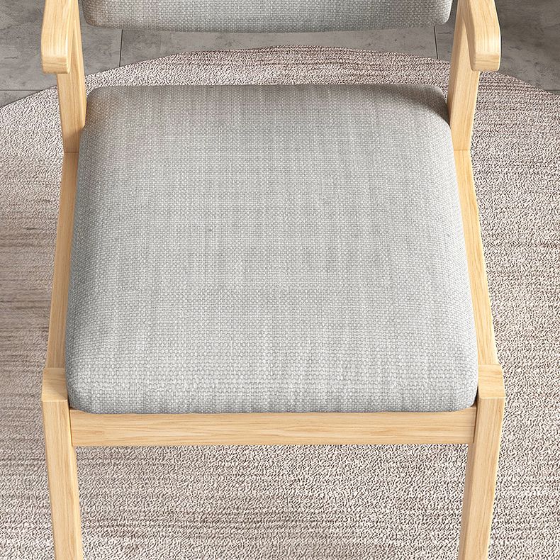 Chaise de salle à manger contemporaine, chaise à dossier ouvert avec 4 pieds pour un usage domestique