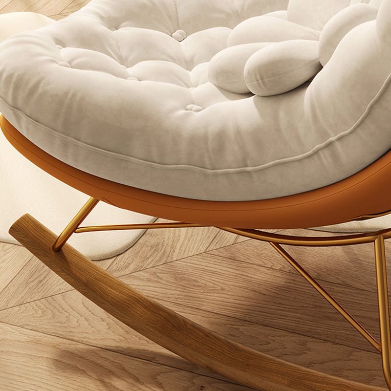 Contemporary Leisure Light Luxury Chaise Rocking Chair Lounge Lazy Chair
