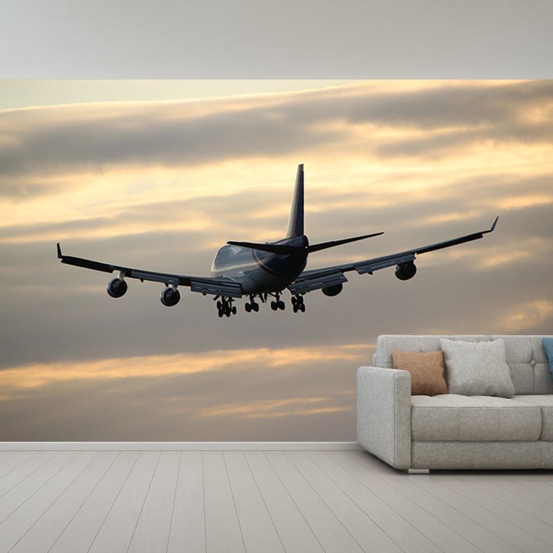 Contemporary Transportation Wallpaper Murals Water Resistant, Personalised Size