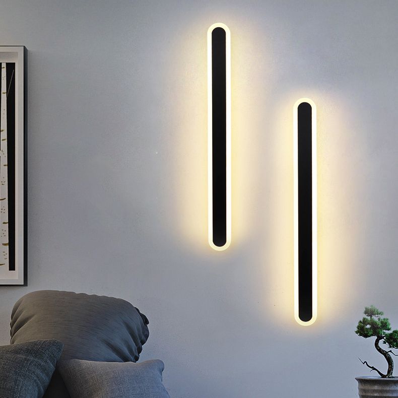 Linearer Schatten 1 Leichte Wandleuchten moderne Metallwandmontage Leuchte