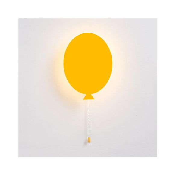 Hölzerne schlanke Panel Ballon Wandleuchte LED LED Wandleuchten für Kinderbettkindergarten