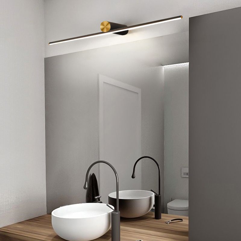 Modern Mirror Front Lighting LED Wall Mounted Light with Silicone Shade