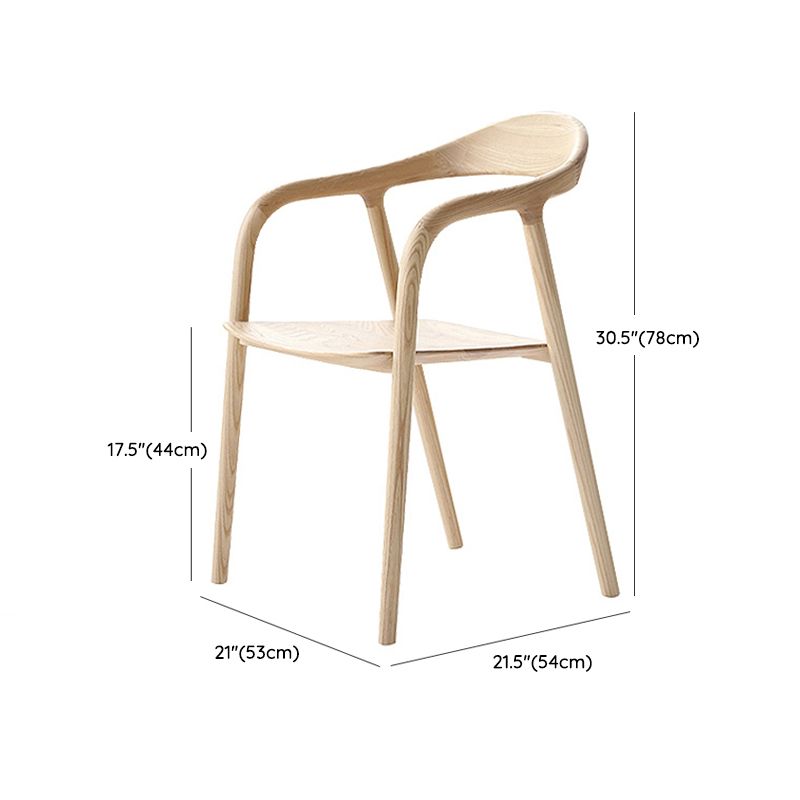 Solid Wood Dinette Set Modern Style 1/4/5/6 Pcs Dining Set with Rectangle Table