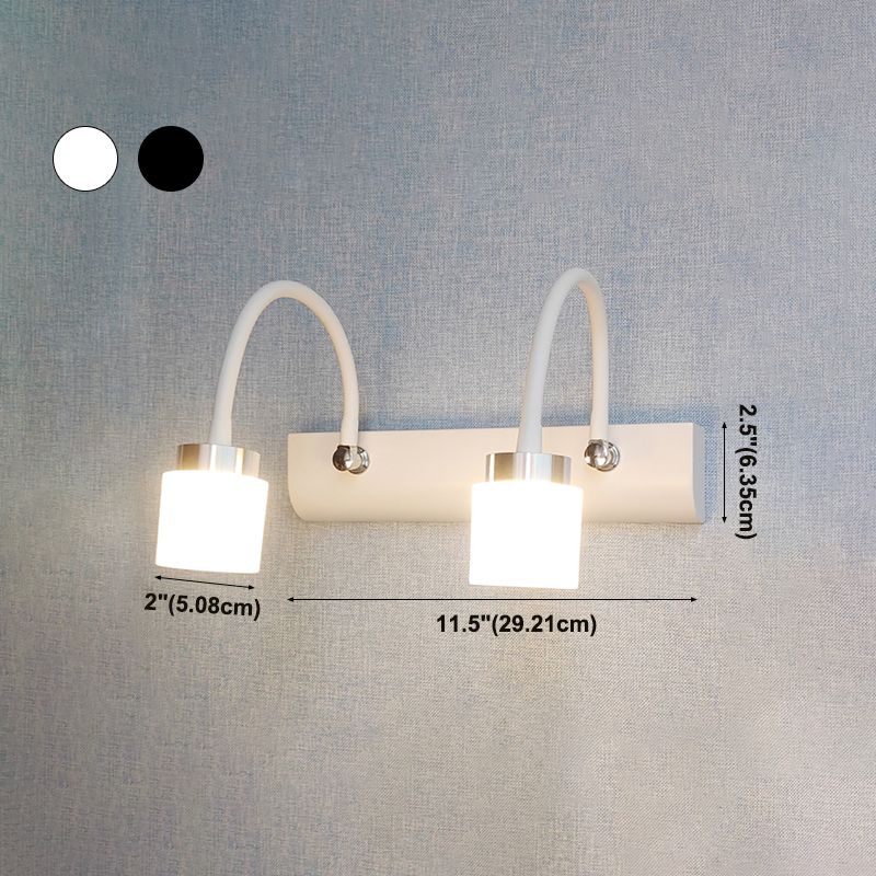Modern Style Makeup Mirror Lamp Washroom Bathroom Adjustable Mirror Lamp Fixture