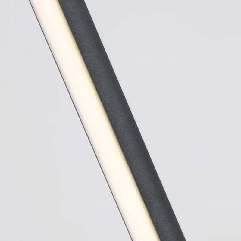 Modern Style Linear Floor Lamp Metal 1 Light Floor Light Fixtures