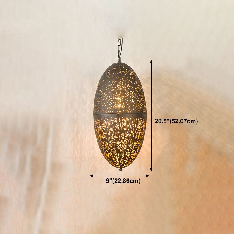 Industrial Hanging Light Metal Shade Pendent Lighting Fixture for Dining Room