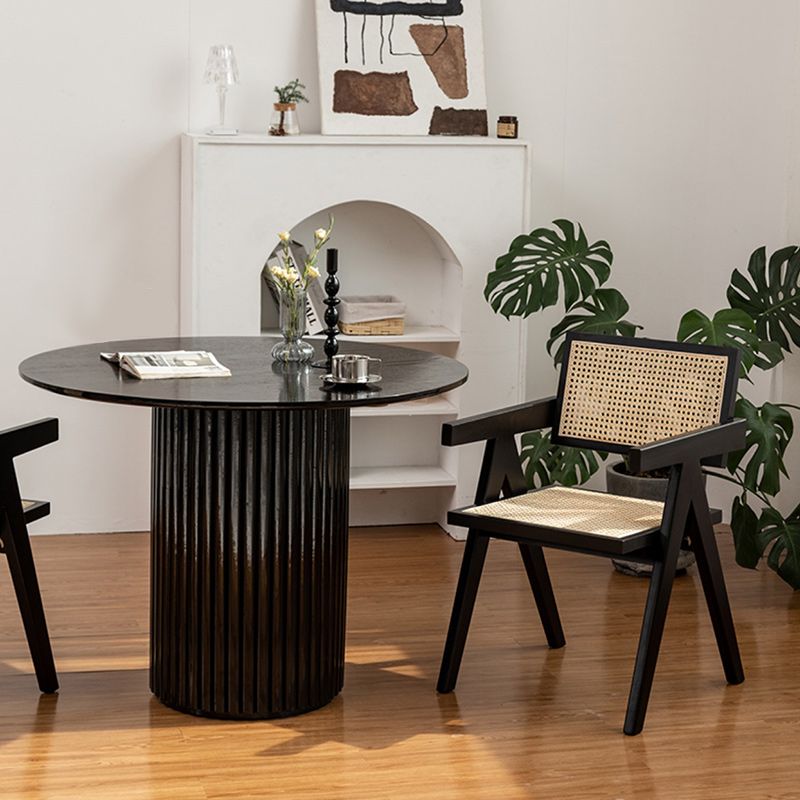 Dining Room Side Chairs Modern Rubber Wood Kitchen Chair for Home