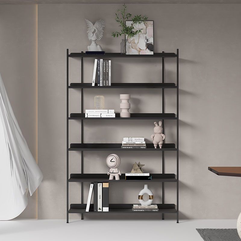 Etagere Shelf Bookcase Contemporary Metal Book Shelf for Study Room