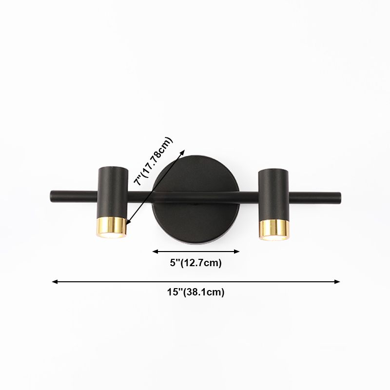 Modern Simple Mirror Lamp Fixture Adjustable Makeup Mirror Light for Washroom Bathroom