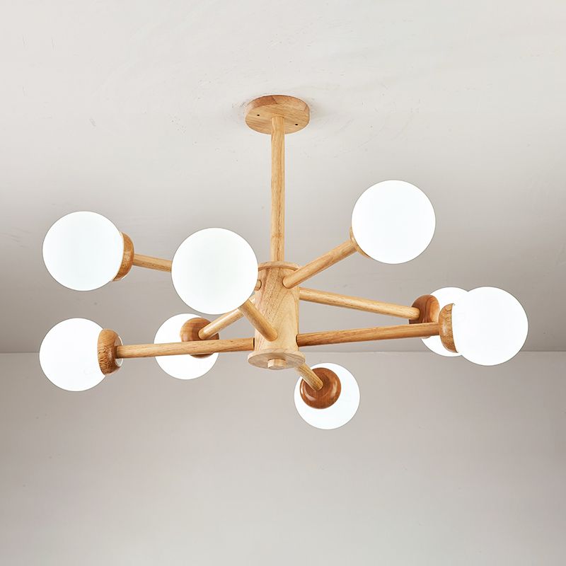 Globe Chandelier Pendant Light Modern Multi-Head Chandelier Lamps Fixtures for Living Room