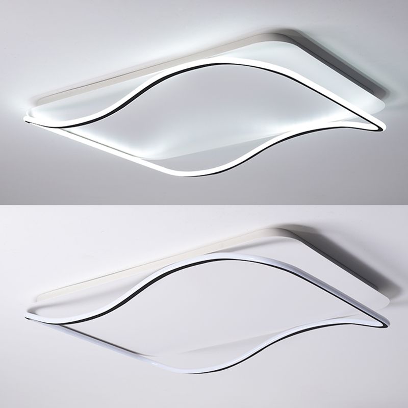 Geometrisch Minimalisme LED Flush Mount Aluminum Flush Plafond Licht voor woonkamer