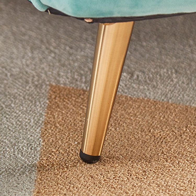 Modern 31.49" H Sewn Pillow Back Slope Arm Sofa for Apartment