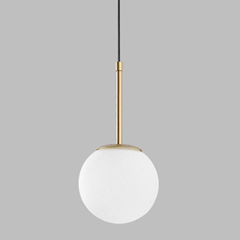 Salle à manger suspendu kit de pendentif sphérique contemporain avec 1 lumière