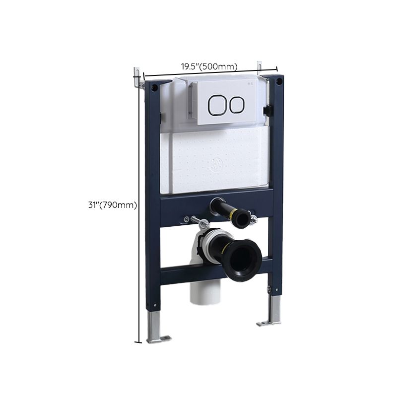 Modern Wall Mounted Flush Toilet White Toilet Bowl with Seat for Washroom