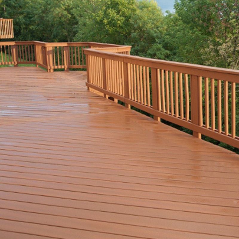 Contemporary Water Resistant Floor Tile Smooth Click Lock Engineered Wood for Patio Garden