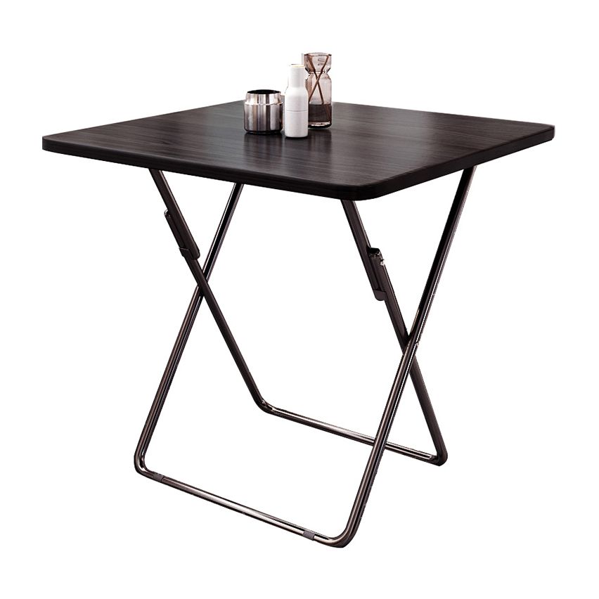 Modern Style Kitchen Dining Set Wood Top Dining Furniture Set with Double Pedestal Base