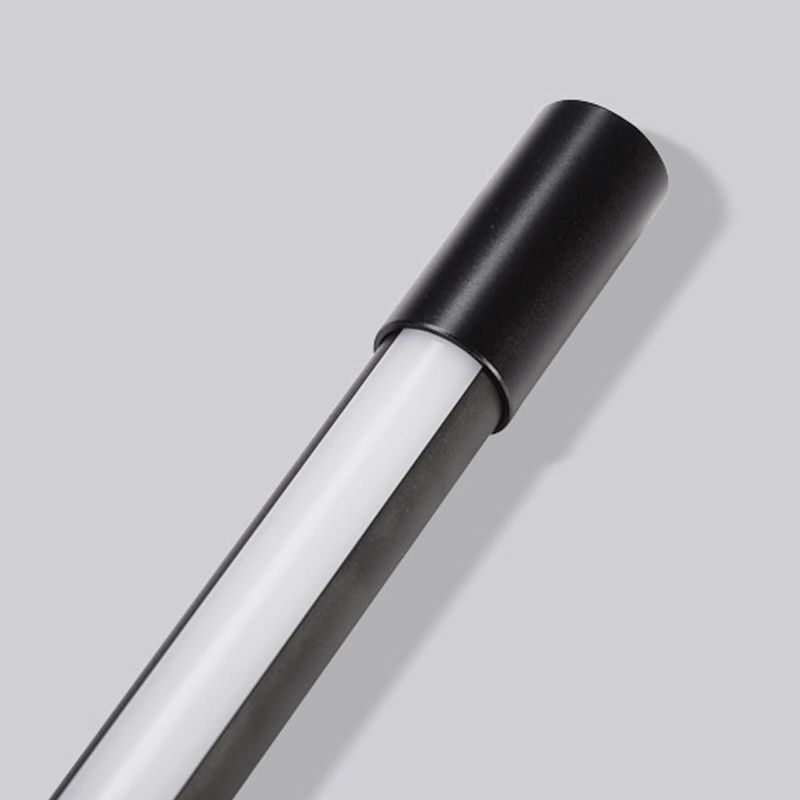 1 lampadaire linéaire léger les lampes standard en métal contemporain pour le salon