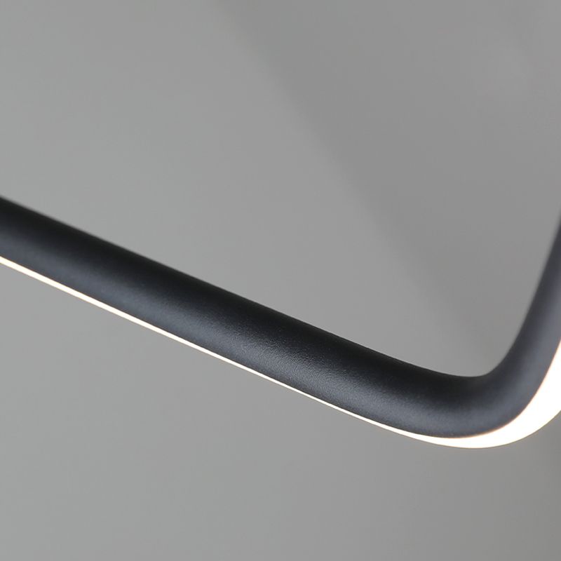 Modern Dining Chandelier Light Modern Dining Room Long Strip Pendant Lamp Fixture