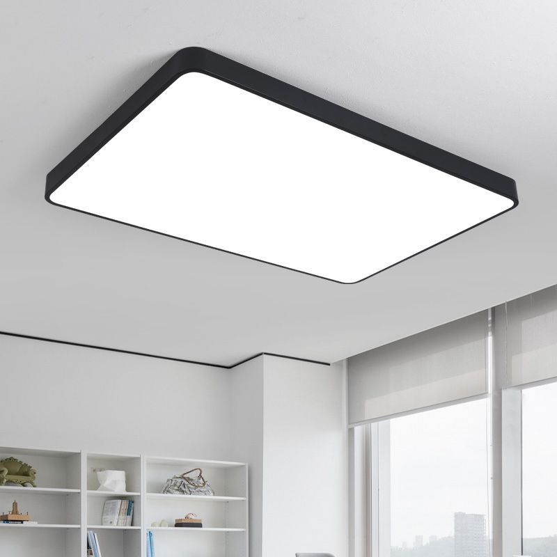 Moderne geometrische plafondverlichting Acryl kantoor LED inbouwlamp