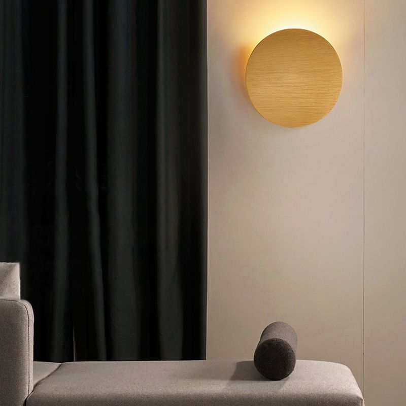 Contemporary Sconce Light Fixtures Aluminum Wall Lamp Sconce for Bedroom