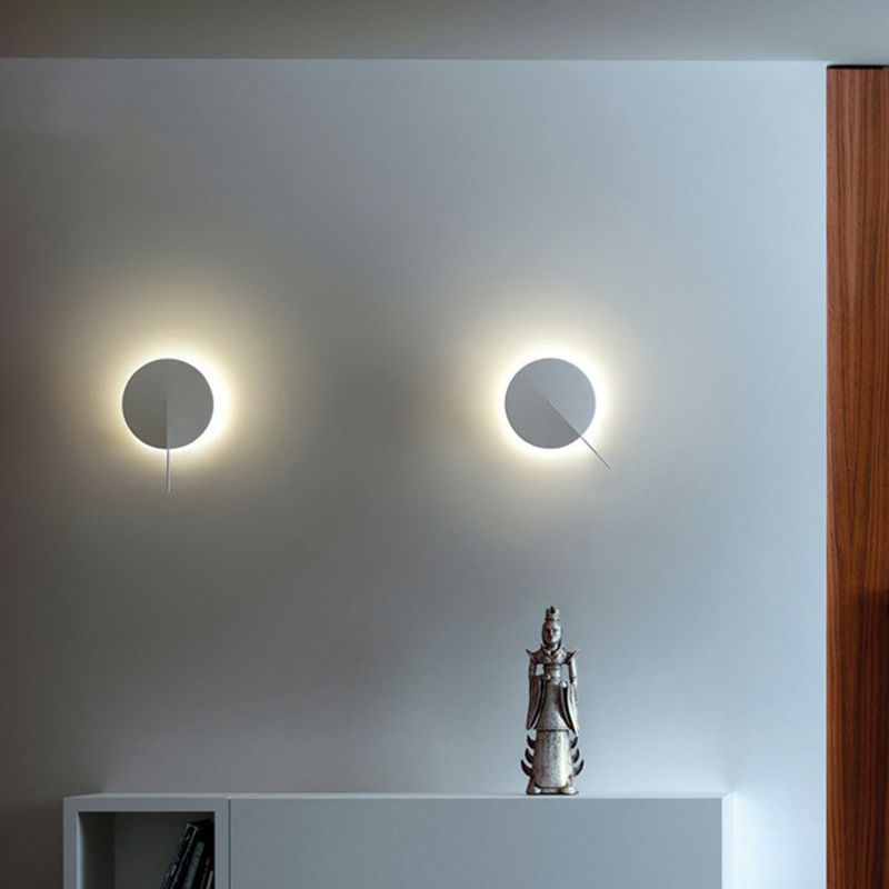 ART DECO DECO a forma di a forma di lampada da parete Metallic 1 Scala della testa Scala Discrace Wall Lighting