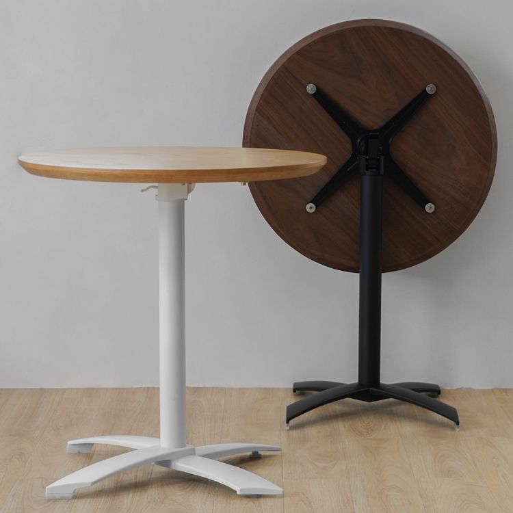 Tavolo da pranzo in legno solido rotondo Simplicity Style Dining Room Collection per interno
