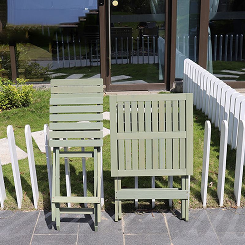 18" Wide Contemporary Side Chair Green Armles Dining Side Chair