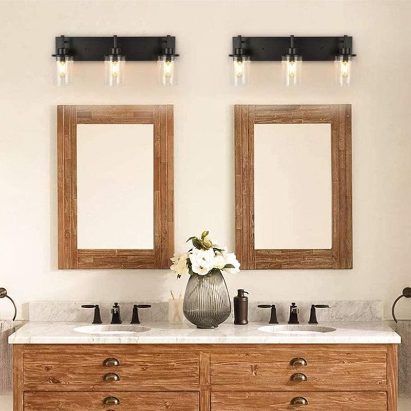 Amerikanischer Vanity Mirror Lights Metal Industrial Eitelkeit Wandleuchten für Badezimmer