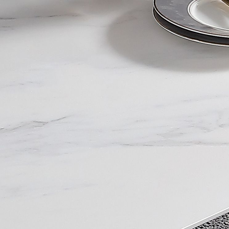 Home Dinner Room Kitchen Table Traditional Luxury Stone and Wood Dining Site Table