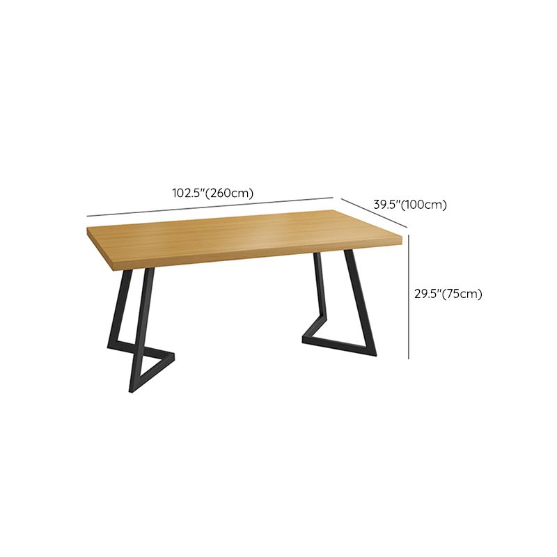Industrial LightWood Dinette Set 1/2/7 Pcs Solid Wood Furniture for Home