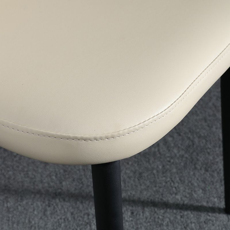 Contemporary Home Dining Chairs Armless Low Back Dining Side Chair