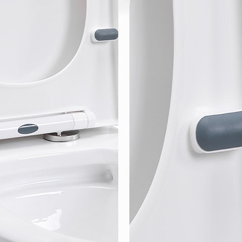 Indoor Ceramic Floor Mounted Toilet Modern All-In-One Toilet Bowl