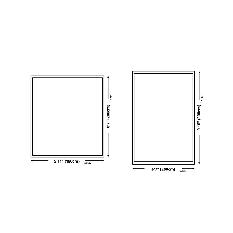 White Modern Rug Polyester Abstract Line Rug Stain Resistant Rug for Sitting Room