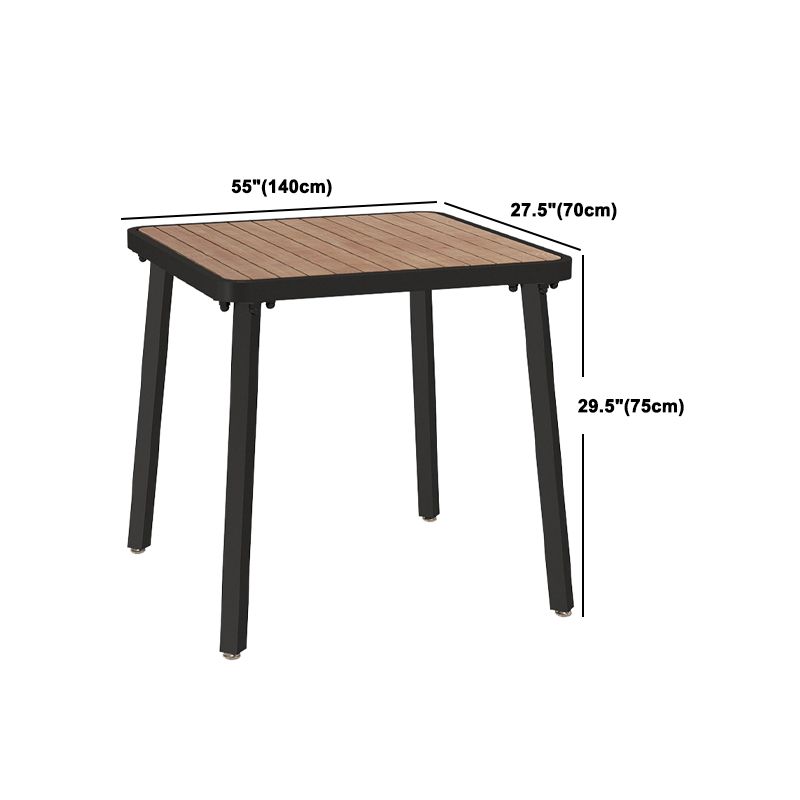 Modern Rectangle Table Set 1/2/5/7 Pieces Dining Set for Home