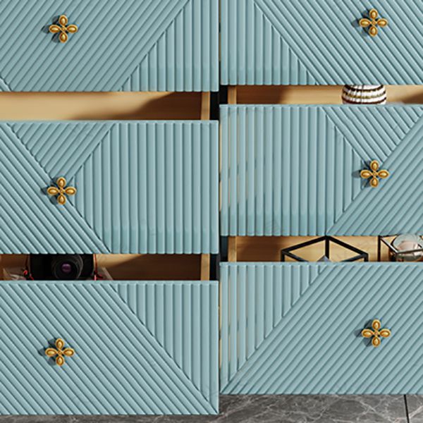 13.65-inch W Contemporary Storage Chest Dresser Stone Dresser