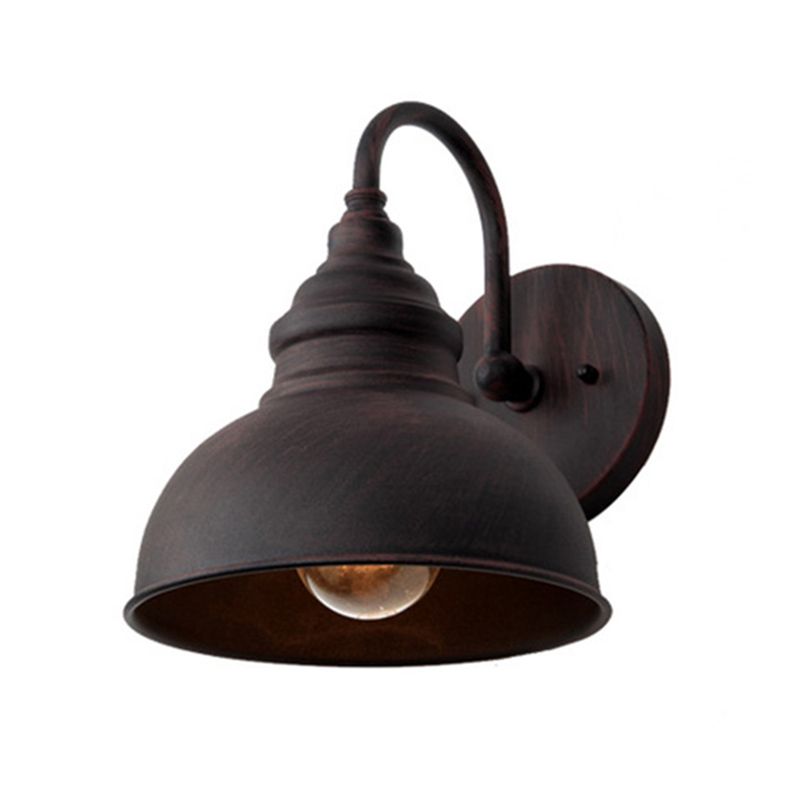 Industrial Outdoor Wall Sconce Metal Barn Sconce Wall Lighting for Balcony Backyard